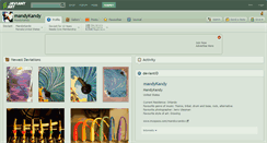 Desktop Screenshot of mandykandy.deviantart.com