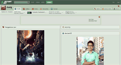 Desktop Screenshot of jsung.deviantart.com