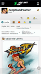 Mobile Screenshot of deepbluedreamer.deviantart.com