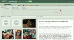 Desktop Screenshot of cyberbambi.deviantart.com