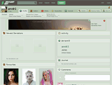Tablet Screenshot of anvdr2.deviantart.com