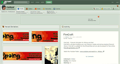 Desktop Screenshot of madayar.deviantart.com
