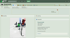 Desktop Screenshot of dynamicdraik.deviantart.com