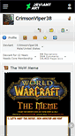 Mobile Screenshot of crimsonviper38.deviantart.com