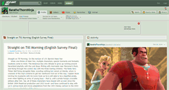 Desktop Screenshot of barathethornninja.deviantart.com