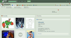 Desktop Screenshot of lilhousekat.deviantart.com