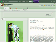 Tablet Screenshot of mishiruminami.deviantart.com