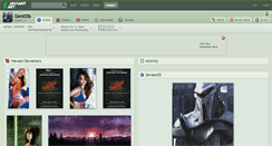 Desktop Screenshot of gen00b.deviantart.com