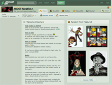 Tablet Screenshot of anoes-fanatics.deviantart.com