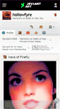 Mobile Screenshot of hollowfyre.deviantart.com