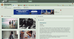 Desktop Screenshot of kittenxpoker.deviantart.com