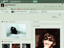 Tablet Screenshot of jekyllthedoctor.deviantart.com