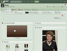 Tablet Screenshot of nieds.deviantart.com