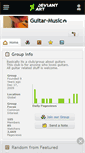 Mobile Screenshot of guitar-music.deviantart.com