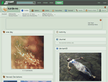 Tablet Screenshot of kurde-no.deviantart.com