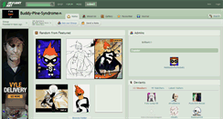 Desktop Screenshot of buddy-pine-syndrome.deviantart.com