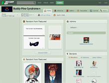 Tablet Screenshot of buddy-pine-syndrome.deviantart.com