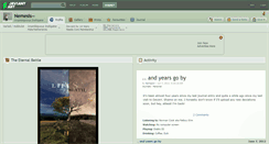Desktop Screenshot of nemesis--.deviantart.com