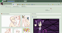 Desktop Screenshot of chesirecat-pixels.deviantart.com