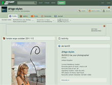 Tablet Screenshot of drisgo-styles.deviantart.com
