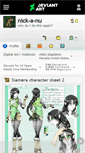 Mobile Screenshot of nick-a-nu.deviantart.com