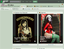 Tablet Screenshot of ex-lite.deviantart.com