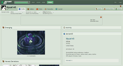 Desktop Screenshot of lilycat145.deviantart.com