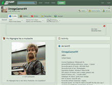 Tablet Screenshot of omegagamer89.deviantart.com