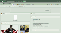 Desktop Screenshot of desoxyephedrine.deviantart.com