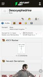 Mobile Screenshot of desoxyephedrine.deviantart.com