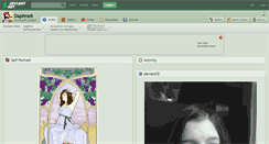 Desktop Screenshot of daphne8.deviantart.com