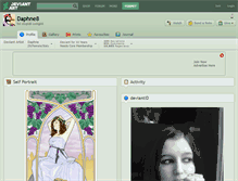 Tablet Screenshot of daphne8.deviantart.com