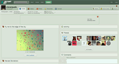 Desktop Screenshot of cloverpunk.deviantart.com