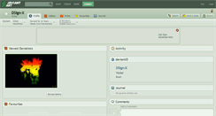 Desktop Screenshot of dsign-x.deviantart.com