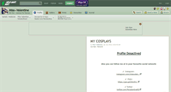 Desktop Screenshot of miss--valentine.deviantart.com