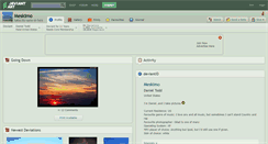 Desktop Screenshot of meskimo.deviantart.com