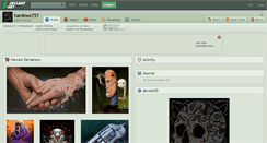 Desktop Screenshot of hardnox757.deviantart.com