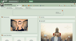 Desktop Screenshot of nobodyfedme.deviantart.com