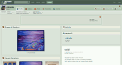 Desktop Screenshot of csirocks.deviantart.com
