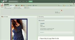 Desktop Screenshot of crazybit.deviantart.com