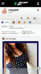 Mobile Screenshot of crazybit.deviantart.com