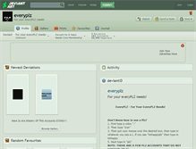 Tablet Screenshot of everyplz.deviantart.com