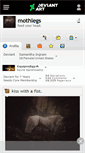 Mobile Screenshot of mothlegs.deviantart.com