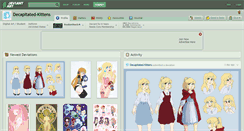 Desktop Screenshot of decapitated-kittens.deviantart.com