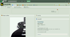 Desktop Screenshot of insanedesign.deviantart.com