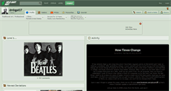 Desktop Screenshot of dmbgal07.deviantart.com