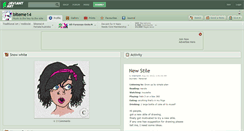 Desktop Screenshot of biteme14.deviantart.com