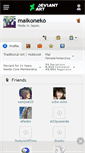 Mobile Screenshot of maikoneko.deviantart.com