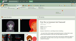 Desktop Screenshot of ileidia.deviantart.com