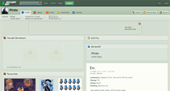 Desktop Screenshot of ipirate.deviantart.com